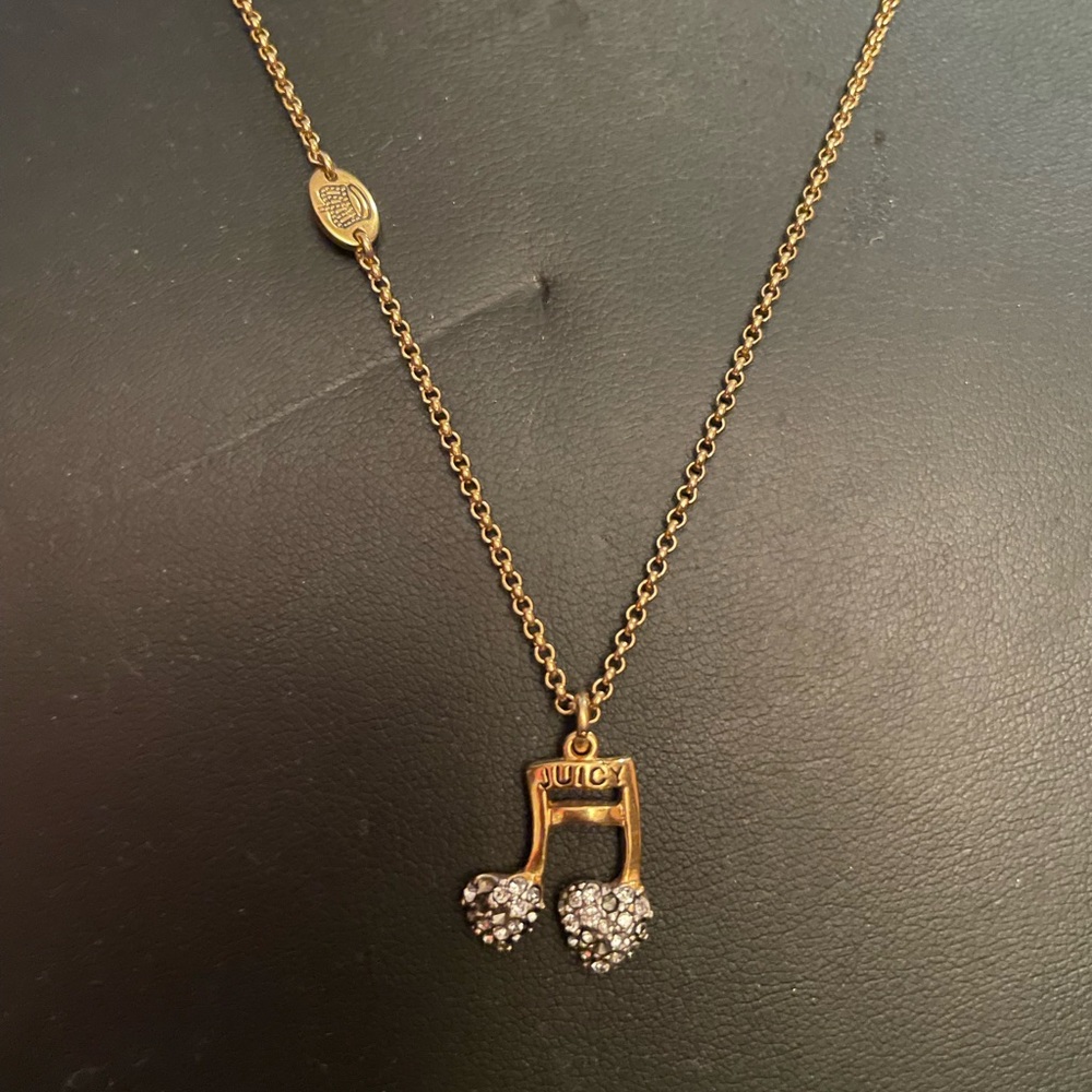 Juicy Couture Note Necklace